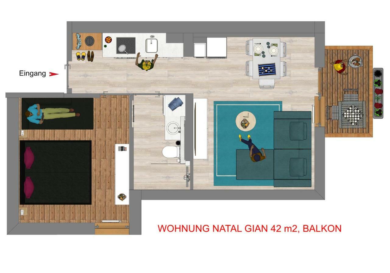 Natal Gian Apartment Ischgl Exterior photo